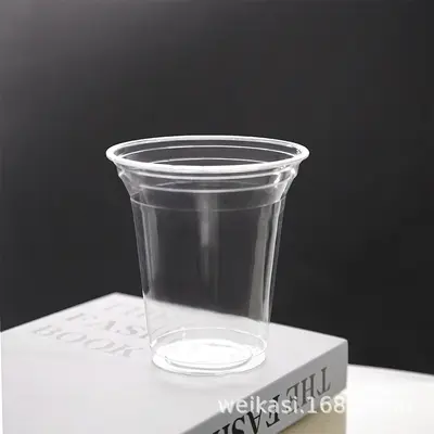 500 ml plastik içecek ham hindistan cevizli latte tek kullanımlık ambalajlı pet buzlu toz soğuk içecek kapaklı kahve sütlü çay bardağı - 10
