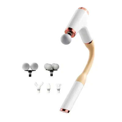 Angled Detachable Massage Gun, Multifunctional for Neck and Lower Back