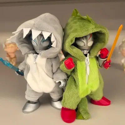 OB11 Bebek Kıyafeti, Dinozor Canavar Ev Kıyafeti, BJD Bebekler İçin