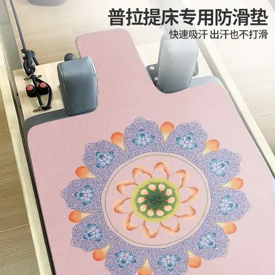 Foldable Rubber Non-Slip Pilates and Yoga Mat for Women Fitness - 5
