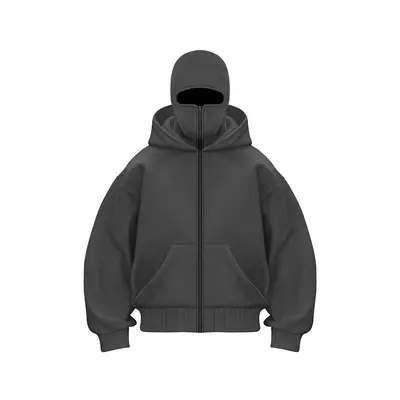 Herren-Kapuzenjacke mit Doppelkapuze, Herbst - 8