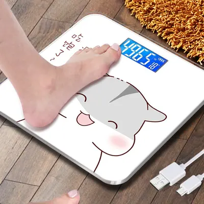 USB charging digital scale, household, accurate measurement - 8