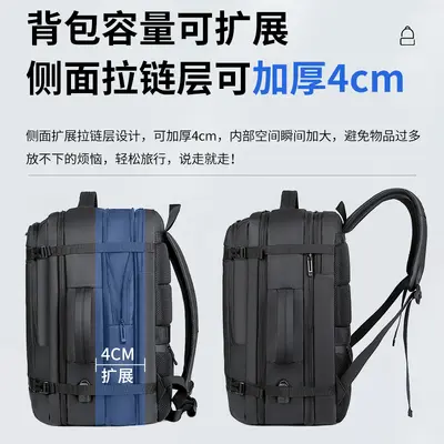 Large Capacity Waterproof Business Travel Laptop Backpack - 6