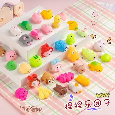 Holiday Animal Dough Squeeze Toy, Children's Stress Relief