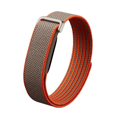 Nylon Hook-and-Loop Watch Band for Google Fitbit Air, Loop Design - 7