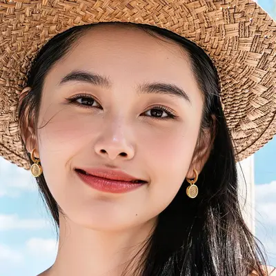 小香风爆款双面可戴耳扣轻奢高级感珍珠微镶锆石耳环时尚气质耳饰