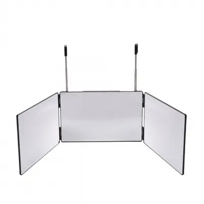 Üç Katlı LED Makyaj Aynası, Katlanabilir Ayarlanabilir - 8