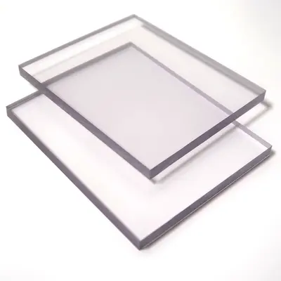 4mm PC şeffaf levha, güneşlik ve sera için - 6