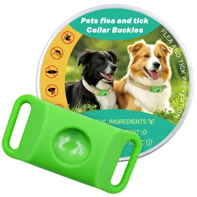 Amazon'un en çok satan evcil hayvan kovucu tokası, kediler ve köpekler için böcek önleyici toka, pire kovucu tasma, dış mekan sivrisinek önleyici tasma - 6
