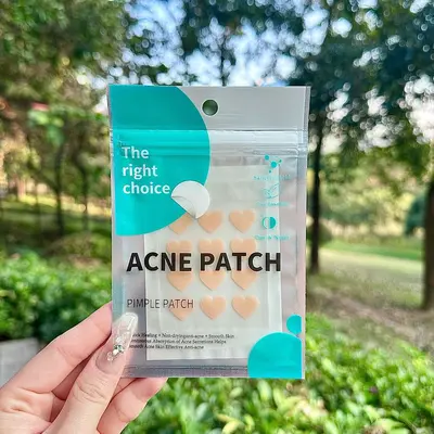 Cute Rhinestone Pimple Patches, Multi-Colored Hydrocolloid Acne Patches - 9