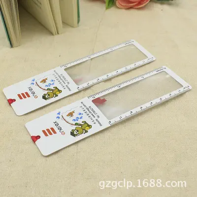 PVC Card Magnifier 140x38 mm 3x Magnification