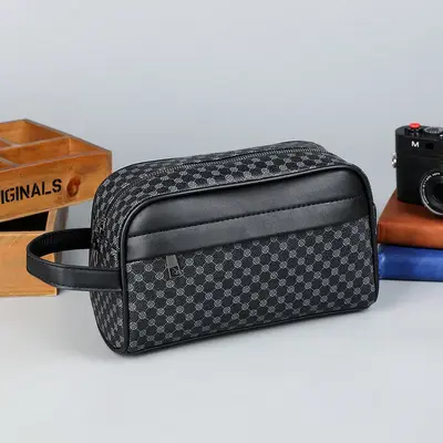 SH199 Men's Clutch Bag, Multifunctional Large Capacity Underarm Bag - 10