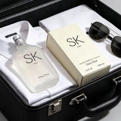 SK Shikong Men's Perfume 100 ml, Long-Lasting Woody Scent