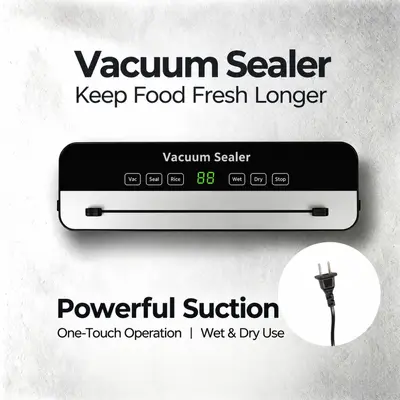 Vakuum-Versiegelungsmaschine für Lebensmittel - 8