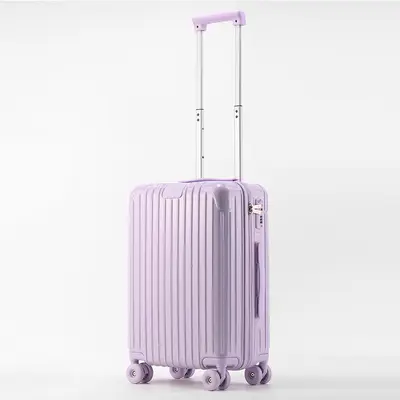 20 Inch Lightweight Silent Wheel Cabin Suitcase with Combination Lock - 10