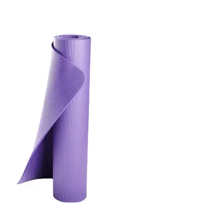 Striped Yoga Mat, 80 cm Wide, 15 mm Thick, Home Use - 5