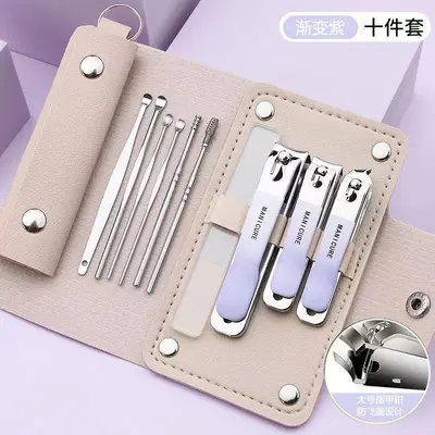 2025新款指甲剪套装家用指甲钳工具单个剪指甲刀挖耳勺二合一套装 - 8