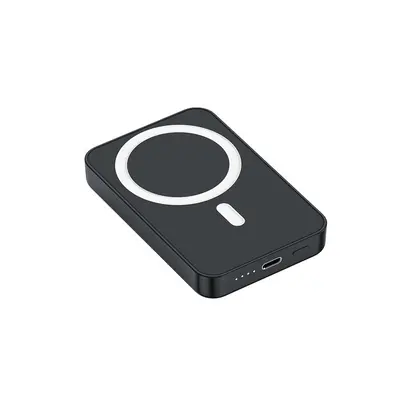Manyetik Çekişli Kablosuz Hızlı Şarj İnce Taşınabilir Güç Kaynağı MagSafe Apple Uyumlu Manyetik Şarj Cihazı Özelleştirilebilir - 8