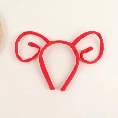 Halloween headband with bow, DIY ant and butterfly antenna design for children - 8