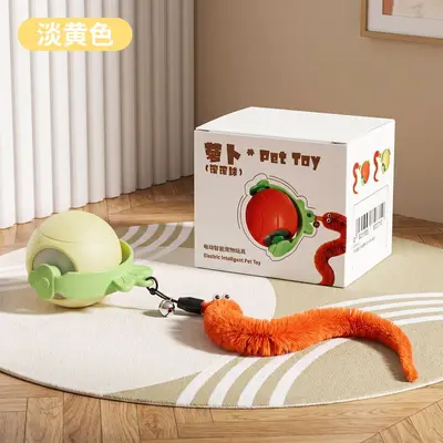 Rechargeable Smart Cat Toy Ball with Automatic Obstacle Avoidance - 9