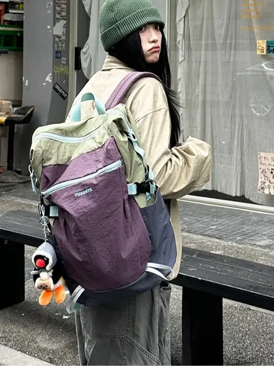 New Large Capacity Lightweight Travel Backpack Unisex Sports Bag Outdoor Hiking Mountain Backpack Casual Daypack - 2
