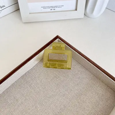 Large Square Hair Clip for Thick Hair, Bun Clip - 11