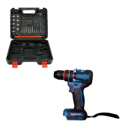Schlagbohrmaschine Lithium-Batterie Dual-Speed multifunktional - 9