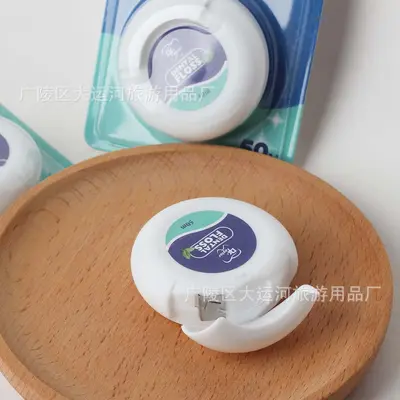 Dr. Taylor cross-border dental floss roll 50 meter box mint flavored ultra fine high tension micro waxed dental floss stick wholesale - 10