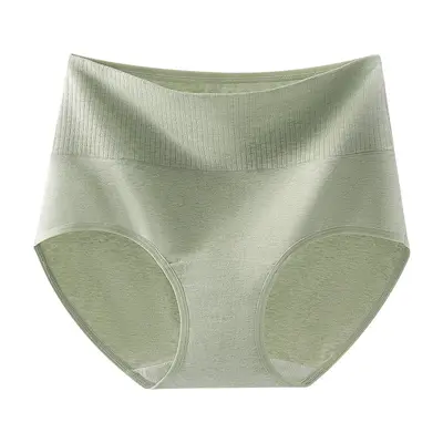 Damen High-Waist Baumwollslips, bauchformend, Übergröße - 12