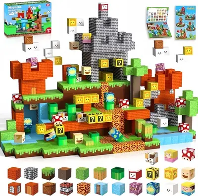 Magnetic Building Blocks, Hell Portal Design, Educational DIY Toy - 13