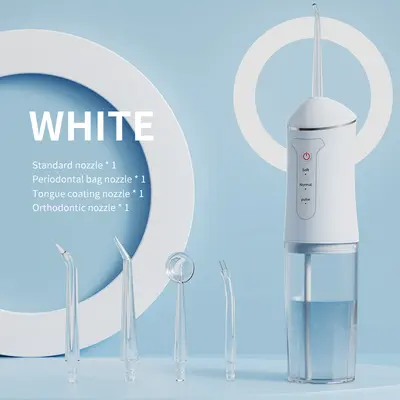 Portable Electric Oral Irrigator with Tartar Remover - 12