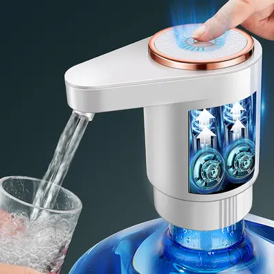 Elektrikli su sebili, şişelenmiş su için, otomatik su emme ve dağıtım