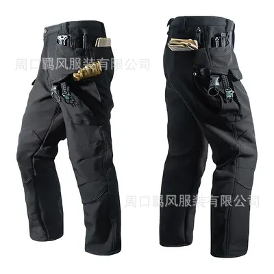 IX7 Fleece Softshell Pants, Waterproof and Windproof, Outdoor - 5