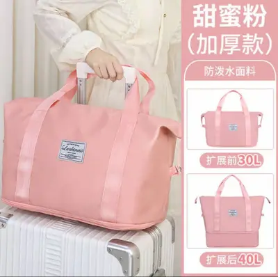 Erweiterbare Reisetasche, großes faltbares Fassungsvermögen - 7