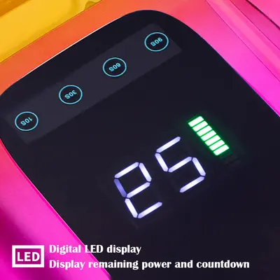 96W nail light therapy machine smart wireless UV dryer - 3