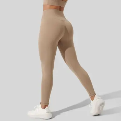 Juyitang Damen-Leggings, hoher Bund, Pfirsichpo-Effekt - 5