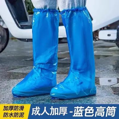 Einweg-Regenüberschuhe, rutschfest, wasserdicht, verdickt - 8