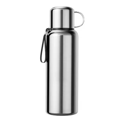 All-Steel Insulated Tea Infuser Mug with Handle, Large Capacity - 6