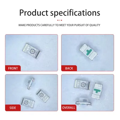 0402 UV LED Işık Boncuğu 365NM, Küçük Boyut