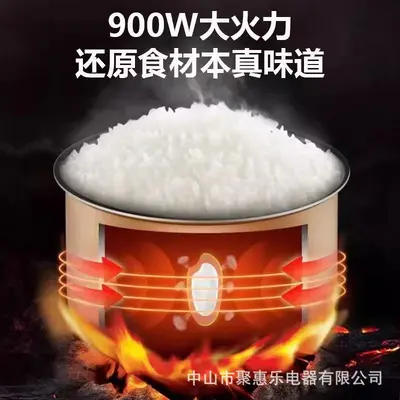 先科 智能电饭煲3-4人多功能4-5饭锅家用大容量厚釜内胆5L电饭锅