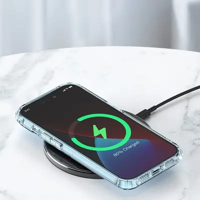 iPhone18ProMax için uygun saf TPU şeffaf hava yastıklı telefon kılıfı, dört köşeli düşmeye karşı dayanıklı ve sararmaya karşı korumalı tam kapsamlı koruyucu kılıf