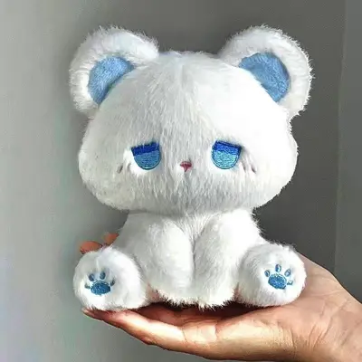 Internet-Berühmtheit dummes Baby Bär Plüschspielzeug super niedlicher Emo-Bär Stoff Baby für kleine Mädchen als Geschenk - 7
