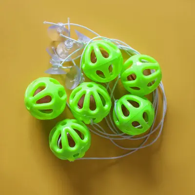 Suction Cup Bell Ball Cat Toy for Self-Play - 3