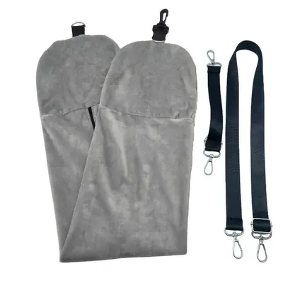 Yeni seyahat başlığı, yumuşak peluş, kıyafetlerle doldurulabilir, bagaj yastık kılıfı, dış mekan çok fonksiyonlu U şeklinde taşınabilir başlık