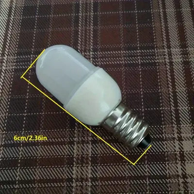 Dikiş makinesi ampulü LED buzdolabı ampulü E12 küçük vidalı E14 davlumbaz lambası dikiş makinesi lambası tuz lambası tezgâh lambası