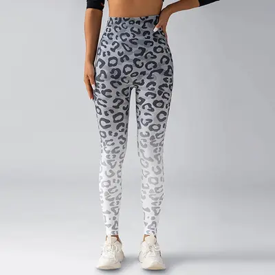 Digital Print Base Yoga Pants, Spring/Autumn New Style, Casual - 7