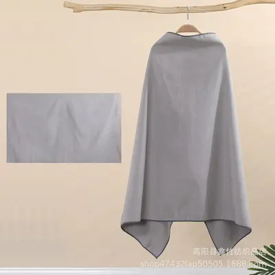 Quick-drying bath towel for men and women, swimming, outdoor sports, fitness, bathing, heat retention, portable, hot spring, snap button, water-absorbent - 8