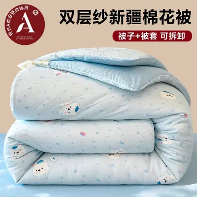 Xinjiang Cotton Quilt, Double-Layer Gauze, Winter and Spring-Autumn
