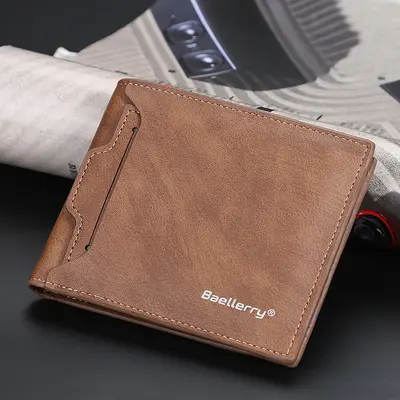 Herren-Kurzbrieftasche im koreanischen Stil mit Kartenfächern