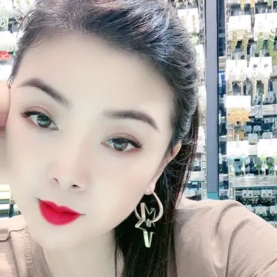 Korean Style Pearl Heart Hoop Earrings for Women